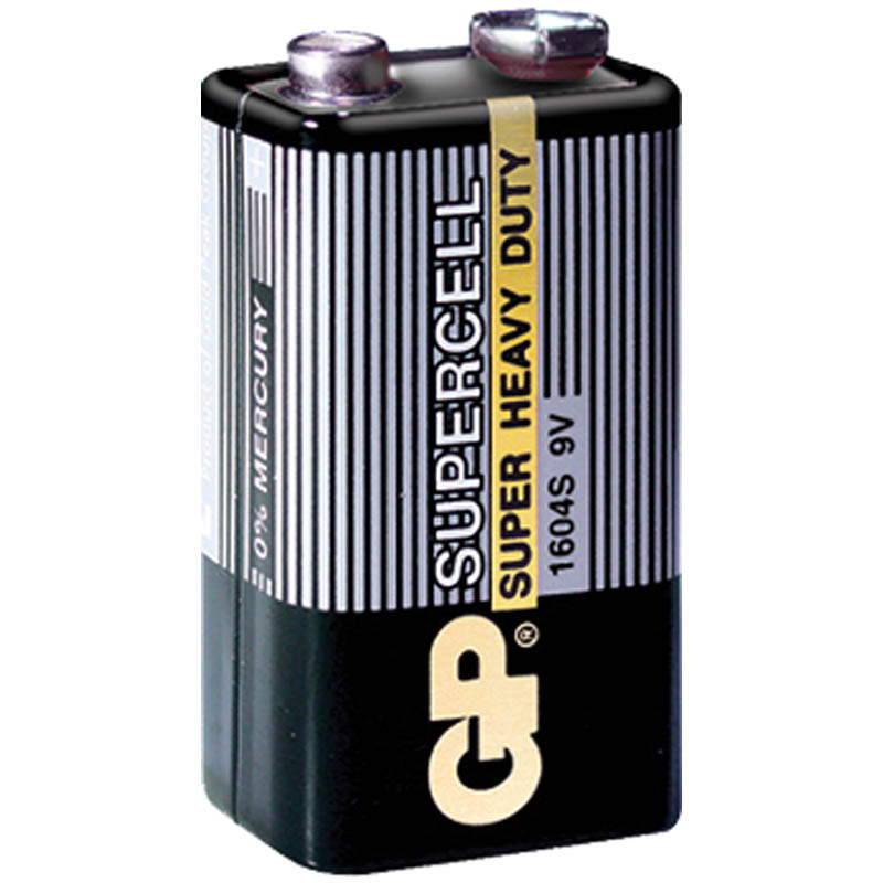 Батарейка Крона GP 1604S Greencell OS1 /10     1604S-B/02798