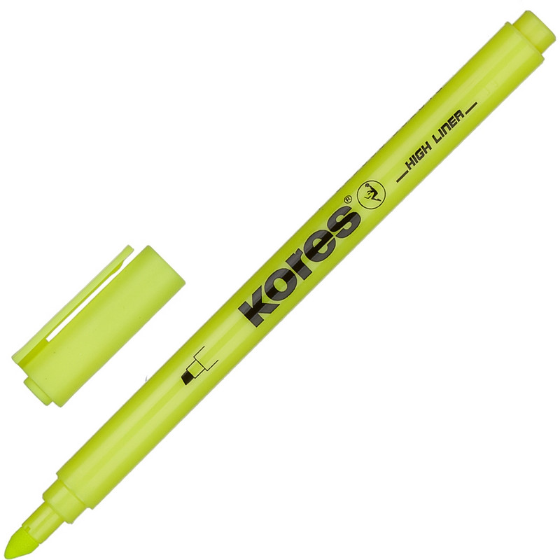 Корес маркер выделитель желтый. Клейкая лента -масса Kores Gum Fix удаляемая 84 шт/уп 31600. GREENLIGHTER.
