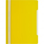 Скоросшиватель пластиковый А4 Attache Economy 100мкм/120мкм 10шт/уп желтый