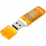 Флеш диск 32GB SmartBuy USB Glossy Flash Drive оранжевый