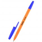 Ручка шариковая синяя Attache Economy оранж корп