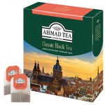 Чай 100пак Ahmad Tea классический черный.