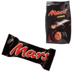 Конфеты шоколадные батончики Mars Minis 182гр