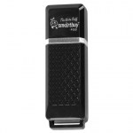 Флеш-диск 4GB SMARTBUY Quartz USB 2.0 черный SB4GBQZ-K