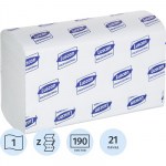 Полотенца бумажные д/дисп. Luscan Professional Zсл 1сл 21пач/уп