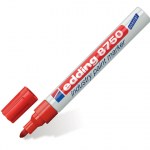 Маркер-краска лаковый красный paint market Edding 8750 2-4мм круглый наконечник