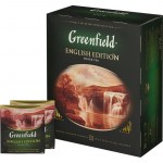 Чай 100пак Greenfield English Edition черный 