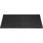 Коврик входной резиновый Luscan Professional 100x150х16мм черный