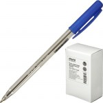 Ручка шариковая автоматическая синяя Attache Economy Spinner 0,5мм