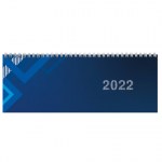Планинг датированный 2022 285х112мм 56л Staff гребень картонная обложка однотонный