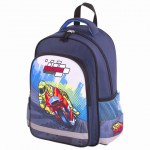 Рюкзак Пифагор SCHOOL для начальной школы Moto 38х28х14см