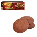 Печенье Grisbi (Гризби) Hazelnut начинка из орехового крема 150гр