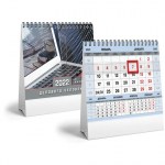 Календарь 2022г домик 160х105мм Hatber Серебро бегунок