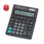 Калькулятор 16 разр Citizen SDC-664S  двойное питание 153*199*31мм черный