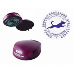 Оснастка для круглой печати R40 фиолетовая Stamp Mouse