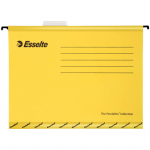Папка подвесная А4 Esselte Pendaflex Standart желтый картон 205г/м2      90314
