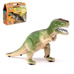 Динозавр Рекс работает от батареек световые и звуковые эффекты. цвета микс