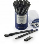 Ручка шариковая 0,5мм EasyWrite Ice синие чернила матовый корпус Silk Touch