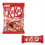 Конфеты шоколадные Kit Kat с молочным шоколадом и хрустящей вафлей 169г