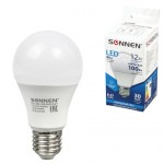 Лампа светодиодная Sonnen 12 100Вт цоколь Е27 грушевидная холодный белый свет LED