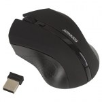 Мышь беспроводная Sonnen WM-250Bk USB 1600dpi 3 кнопки + 1 колесо-кнопка оптическая черная