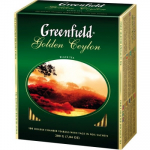 Чай 100пак Greenfield Golden Ceylon черный/9