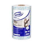 Салфетка рулон для бытовых нужд Luscan неткан полотно с рисунком 25х30см 45г/м2 100л/рул