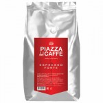 Кофе зерно 1кг Plazza Del Espresso Forte натуральный вакуумная упаковка 
