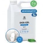 Средство дезинфицирующее концентрат для уборки санитарных помещений 5,3кг Grass Dos Gel