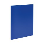Папка с боковым зажимом А4, 14мм, 500мкм, пластик, синяя СТАММ