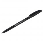 Ручка шариковая черная Berlingo Triangle 100T 0,7мм трехгран игольчатый стержень