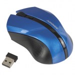 Мышь беспроводная Sonnen WM-250Bl USB 1600dpi 3 кнопки + 1 колесо-кнопка оптическая синяя