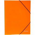 Папка на резинке 40мм Berlingo Neon А4 оранжевая ANp_01804
