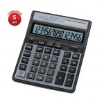 Калькулятор 16 разр Citizen SDC-760N двойное питание 158*204*31мм черный