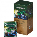 Чай 25пак Greenfield Blueberry nights черный/10