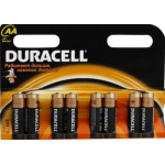 Батарейка LR06 АА (пальчиковая) Duracel алкалиновая 8шт/уп