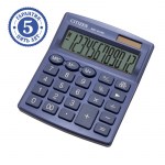 Калькулятор 12 разр Citizen SDC-812NR-NV двойное питание 102*124*25мм темно-синий