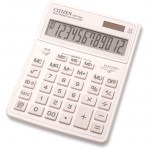Калькулятор 12 разр Citizen SDC444XRWHE двойное питание 155*204*33мм белый
