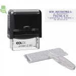 Штамп самонаборный NEW Printer С30/1-Set 5 строк 18х47мм с 1 кассой черный