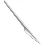 Нож 160мм пластиковый OfficeClean белый 100шт/уп