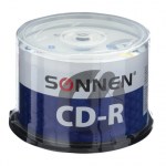 Диск CD-R Sonnen 700 Mb 52x Cake Box 50шт