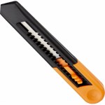 Нож 18мм Альфа пластик фиксатор оранжевый