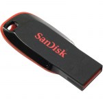 Флеш диск 16GB SanDisk Cruser Blade USB2.0  черно красный