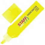 Текстовыделитель STAFF "EVERYDAY HL-707", ЖЕЛТЫЙ, линия 1-5 мм, скошенный наконечник