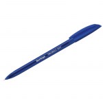 Ручка шариковая синяя Berlingo Triangle 100T 0,7мм трехгран игольчатый стержень