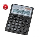 Калькулятор 16 разр Citizen SDC-395N двойное питание 143*192*40мм черный