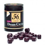 Шоколад Lotte Dream Cacao 56% горький в кубиках в пластиковой банке 106г