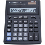 Калькулятор 14 разр Citizen SDC-554S (большой) 153х199х31 черный двойное питание/10  SDC-554S