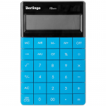 Калькулятор 12 разр Berlingo Power TX 165х105х13мм средний синий/10  CIB_100