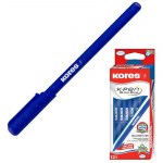Ручка шариковая синяя Kores K0R-M Super Slide 0,5мм треуг корп син прорез